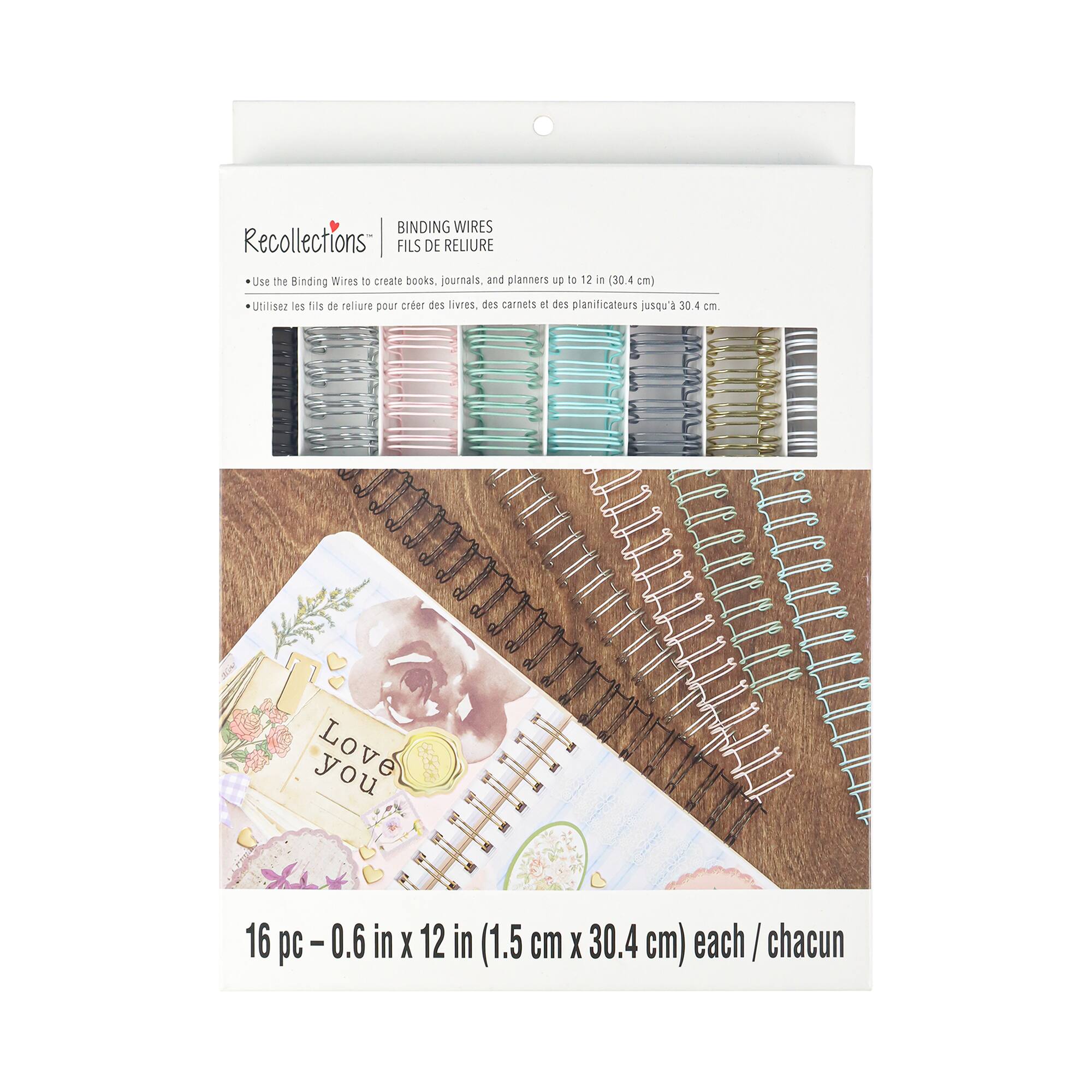 12" Multicolor Binding Wires, 16ct. by Recollections™